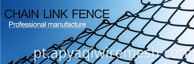 9 medidores de pvc hot hodpped galvanized Chain Link Fence